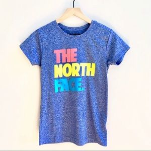 North Face• Heathered Purple Multicolor T-shirt